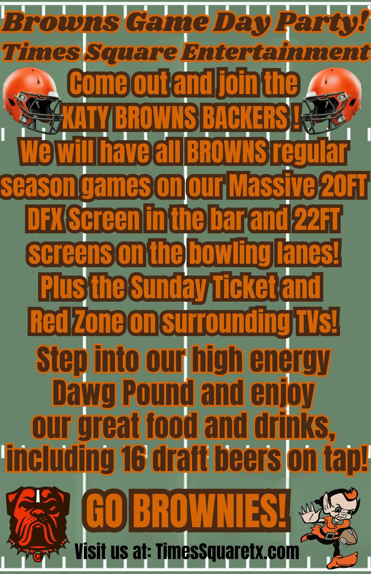 Browns Game Day 26 (11 x 17 in)